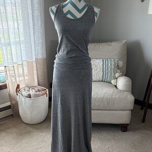 Women’s Gray Racerback Maxi Dress